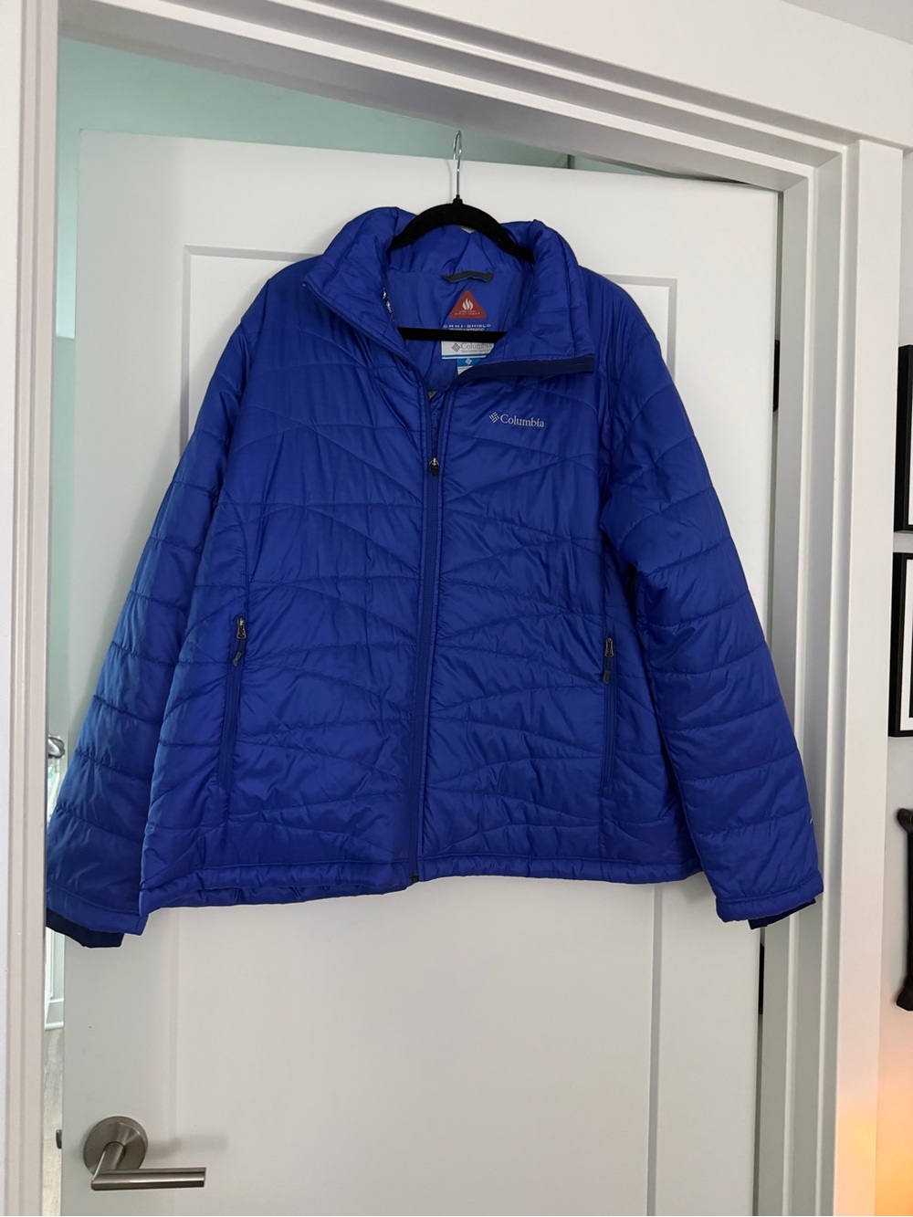 Columbia Royal Blue Kids Lightweight Puffer Jacket